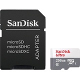 SanDisk Ultra R100 microSDXC 256GB Kit, UHS-I, Class 10 (SDSQUNR-256G-GN6TA)