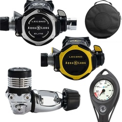 Aqualung Leg3nd Elite + Octopus + Fini + Tasche - INT