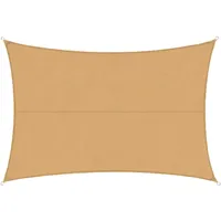 casa pura Wasserabweisendes Sonnensegel rechteckig 300 x 500 cm Sand