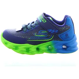 SKECHERS Vortex 2.0 Navy Synthetic / Textile / Lime & Blue Trim 34