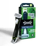 Wilkinson Sword & Shave Rasierer für Männer Rasierer +1 Rasierklinge, Rasierer und Trimmer mit 3 Stufen