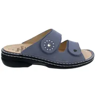 Finn Comfort Finn Comfort Beverly-S Pantolette, Nubuk, lightblue, Swarovski-Crystal Pantolette blau 43 EU