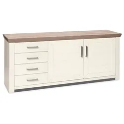 set one by Musterring Sideboard York Dekor Pino-Aurelio / Eiche Nelson