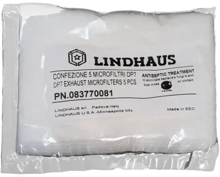 Lindhaus 083770081 Microfilter 5 Stück/Pack Ersatzfilter