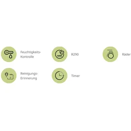 Midea Comfee Luftentfeuchter MDDP3-30DEN7 30 l/24 h LED Display Timer