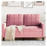 VidaXL 2-Sitzer-Sofa Rosa 120 cm Samt