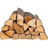 30kg Brennholz 100% Buchenholz für Kaminofen, Ofen, Lagerfeuer, Feuerschalen, Opferschalen, Buchenholz, Kaminholz, Feuerholz, Holz (30kg) (25 cm Holzscheite 30 kg)