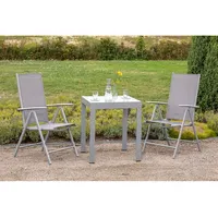Merxx Amalfi Set 3-tlg. Silber/Diamantbraun