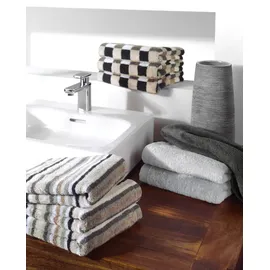 CAWÖ Life Style Uni 7007 Handtuch 50 x 100 cm anthrazit