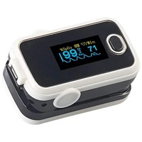 newgen medicals Pulsoxymeter: Medizinischer Finger-Pulsoximeter mit OLED-Display und USB-Anschluss (Blutsauerstoffmessgerät)