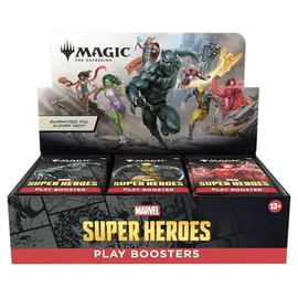 Wizards of the Coast Marvel Super Heroes Play Booster Box