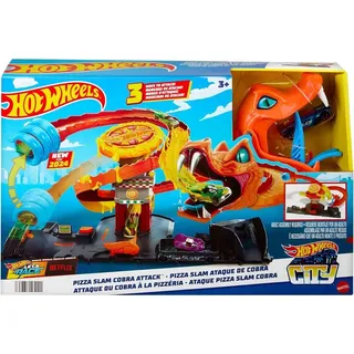 HOT WHEELS City Pizza Slam Cobra Attack