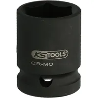 KS Tools 1.1/2" Sechskant-Kraft-Stecknuss, 72 mm, kurz