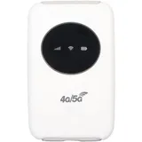 Luqeeg Mobiler WLAN-Hotspot, 4G LTE USB-WLAN-Modem 300 Mbit/s Entsperrtes 5G-WLAN Hochgeschwindigkeits-WLAN-Hotspot mit SIM-Kartensteckplatz Drahtloser Tragbarer WLAN-Router für Reisen