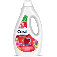Coral Waschmittel Kirschblüte und Pfirsich, 1,15 Liter, lang anhaltender Duft, 23 WL