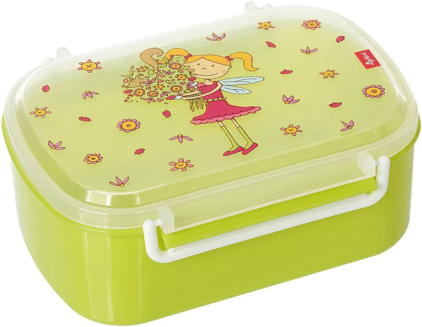 Preisvergleich Produktbild Sigikid Lunchbox Florentine, Polyprophylen (PP), (2-tlg) grün