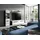 Home Affaire Wohnwand HOME AFFAIRE "REHAT, TOPSELLER, 3-teilig, wahlweise stehend und hängend montierbar", basalt grau, weiß, B:221cm H:141cm T:33cm, Holzwerkstoff, Kastenmöbel-Sets, Wohnwand, Kombination, Anbauwand, Set, Wohn-Set, Wohnzimmer-Set, Schrankwand