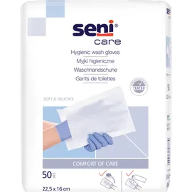 Seni Care Waschhandschuhe unfoliert 50 Stück)