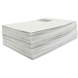 OTTO Office 100 Versandtaschen C4 mit Fenster weiß, 32.4x22.9 cm