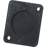Accessory Blindstopfen für XLR, universal, schwarz
