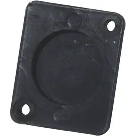 Accessory Blindstopfen für XLR, universal, schwarz