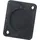 Accessory Blindstopfen für XLR, universal, schwarz