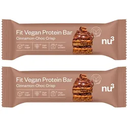 nu3 Fit Vegan Protein Bar Cinnamon-Choc Crisp