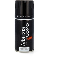 Malizia Uomo Black & Wild Deodorant EdT deo für Männer 150ml