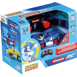 Carrera 370430022 Team Sonic Racing Mini RC Einsteiger Modellauto Elektro Straßenmodell