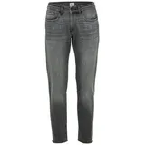 CAMEL ACTIVE Herren Slim Fit fleXXXactive® Jeans Dunkelgrau, menswear-35/32