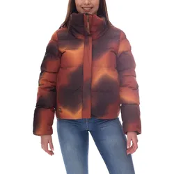 ragwear Damen Winter-Jacke wasserabweisende Stepp-Jacke Outdoor-Jacke 26676003 Orange/Schwarz - M