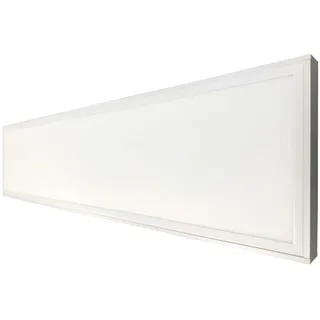 Energmix LED Panel 120x30 40W eckig weiß Aluminium