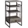 Beliani Regal 56 x 101 x 51 cm Dunkelbraun