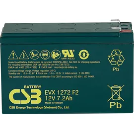CSB Battery EVX 1272 12 V, 7.2 Ah zyklenfest