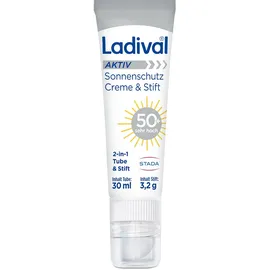 STADA Ladival Aktiv Sonnenschutz Creme & Stift LSF 50+