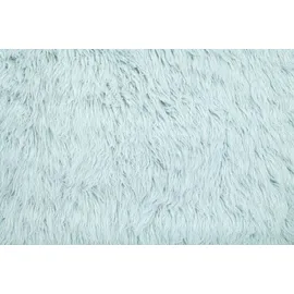 Tom Tailor Teppich Fluffy Uni blue lagoon 140 x 190 cm