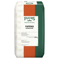 Fuchs Professional - Paprika rosenscharf | Scharfes Gewürz für Gulasch und Schaschlik | Profi-Qualität für Großverbraucher und Gastronomie | 1 kg im recyclebaren Beutel