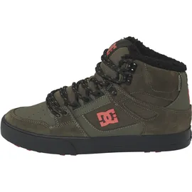 DC Shoes Sneaker High Herren Grün/Rot/Schwarz 43