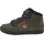 DC Shoes Sneaker High Herren Grün/Rot/Schwarz 43