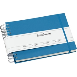 Semikolon, Fotoalbum, Fotoalbum Mini Mucho Blau. Cremefarbige Seiten (9 x 13 cm, 10 x 15 cm)