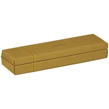 Rhodia Rhodiarama, Stiftebox aus Kunstleder, 21x5,5x3cm - Gold 194507C
