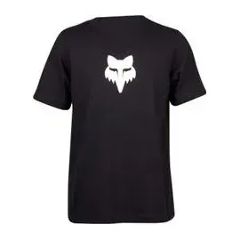 Fox Racing Yth Legacy Ss Tee Windbreaker Unisex Kinder, Schwarz, S