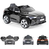 Moni Kinder Elektroauto Audi Sportback SUV metallic Fernbedienung USB EVA-Reifen schwarz