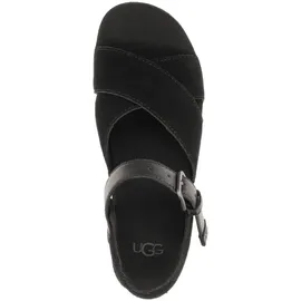 UGG Australia UGG Aubrey Ankle Strap Plateau Sandale schwarz 1167471 für Damen, schwarz, Größe 39