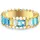 yokoamii Vergold. Ring mit Kristallen | Gr.: 54