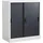 VCM Malivo Aktenschrank 2fach 80 x 40 x 180 schwarz