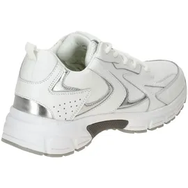 Gabor Sneaker Low Weiß/Silber Damen 38
