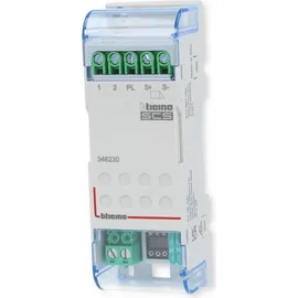 Legrand Bticino Reiheneinbau-Türöffnerrelais für Sfera Audio- und Video-Türsprechanlagen, 2-Draht, 346230