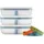 Zwilling Fresh & Save Vakuum Lunchboxenset, 3tlg, Größe L, Kunststoff, Blau-La Mer