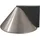Marchesi Bodentürpuffer Vernickelt Matt 50 x 26 mm